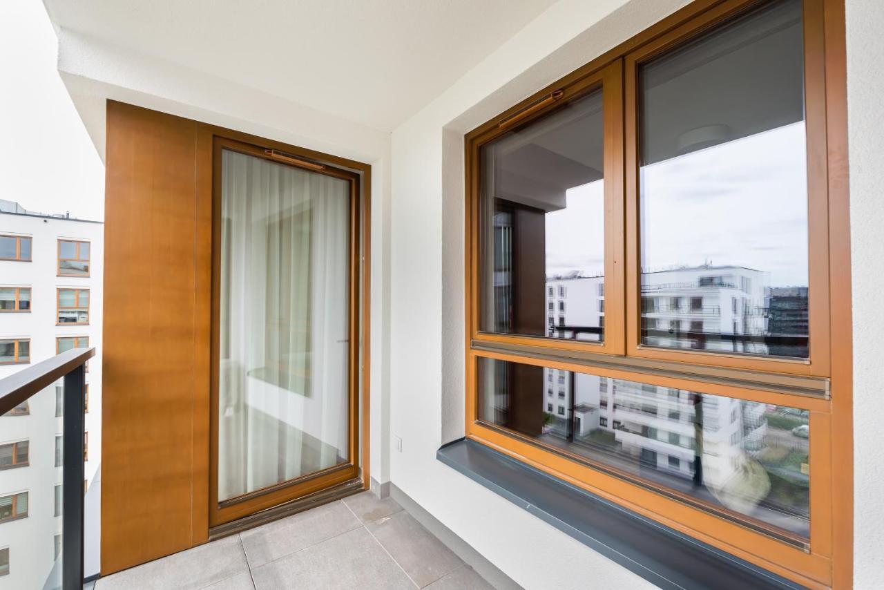 ורשה Postepu Comfort Apartment מראה חיצוני תמונה