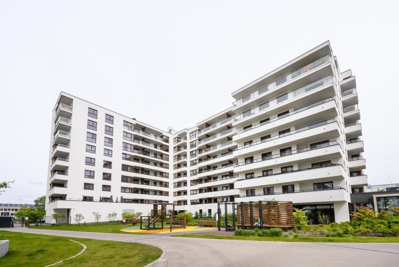 ורשה Postepu Comfort Apartment מראה חיצוני תמונה